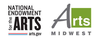 Arts Midwest and NEA Logos