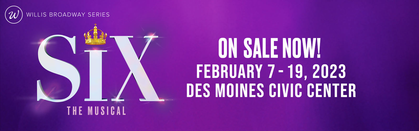 Six The Musical On Sale Friday